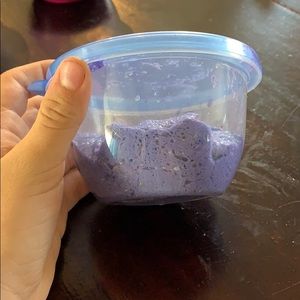 Beautiful purple slime